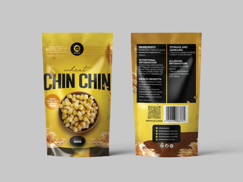 No sugar wheat chinchin